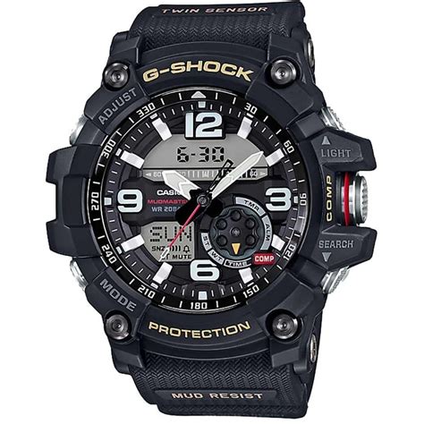 Casio G Shock Men S MudMaster Twin Sensor Premium Watch