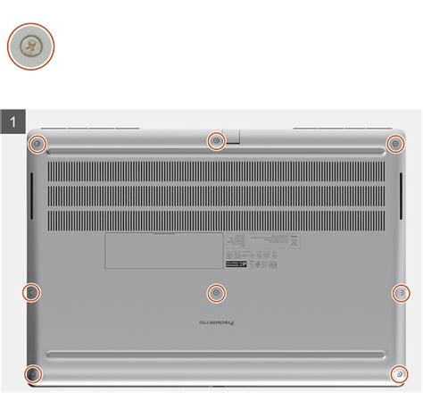 Precision 7750 Teardown Removal Guide For Customer Replaceable Units