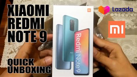 Xiaomi Redmi Note Quick Unboxing Youtube