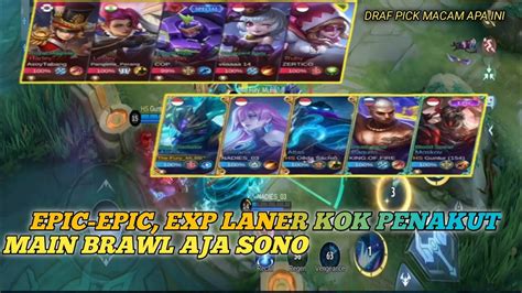 DRAF PICK MACAM APA INI EXP LANER KOK PENAKUT GINI EXP LANER YANG