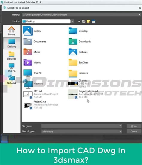 How To Import Autocad Files Into 3ds Max Step By Step Guide 3dsmax Autocad Civilengineering