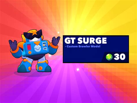 Surge Skin Idea Rbrawlstars