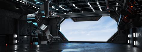 Sci Fi Hangar on Behance