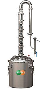 Amazon Yuewo Gal Litres Stainless Steel Alcohol Distiller