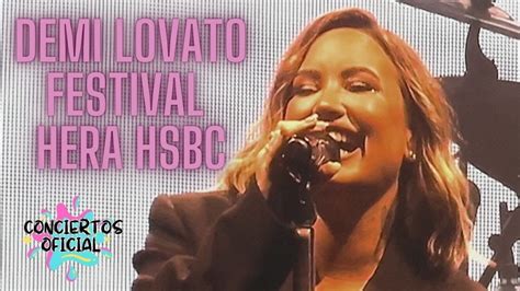 Demi Lovato En El Festival Hera Hsbc Cdmx Show Completo Youtube