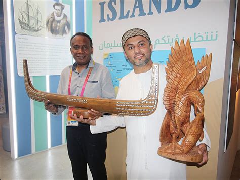 Emirati Nationals Adore Solomon Islands Handicrafts At Expo 2020 Dubai Solomon Star News