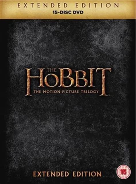 The Hobbit Extended Trilogy 15 15 Disc Dvd Movie Film £64 99