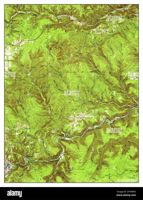 Map Of Benezette Hi Res Stock Photography And Images Alamy