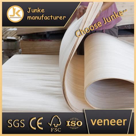 Environmental Glue Poplar Core Furniture Grade Wood Veneer Sheet