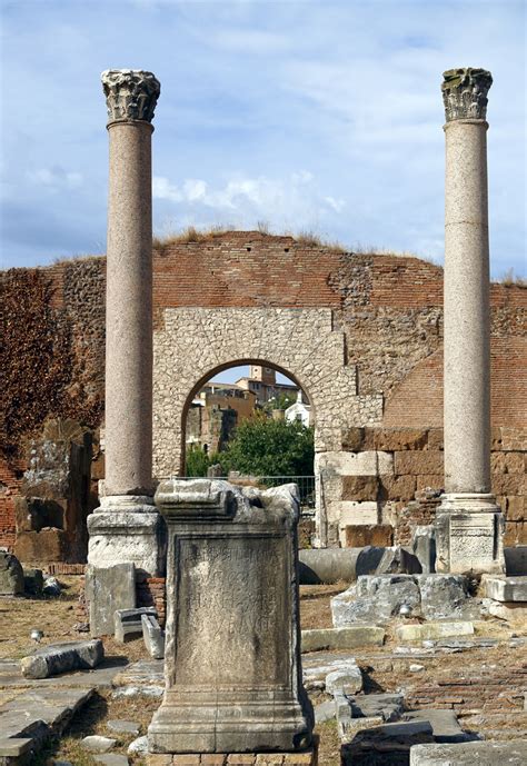 Forum Romanum Basilica Aemilia Rom Italien Imaginoso