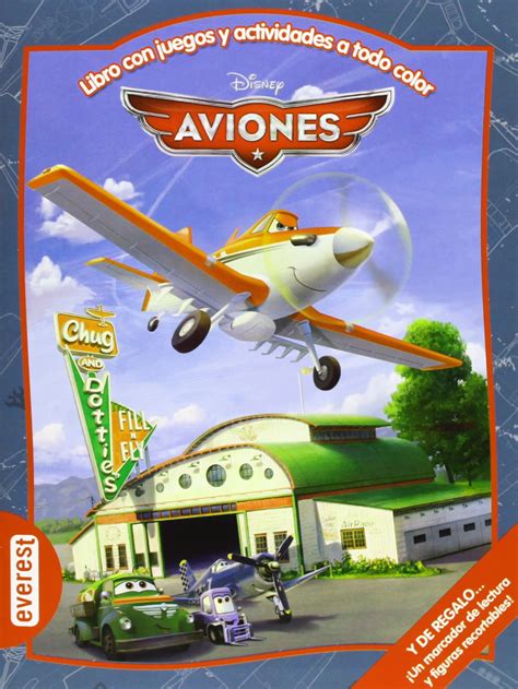 Amazon Aviones Libro Con Juegos Y Actividades A Todo Color Y DE