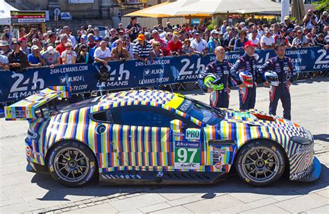 Aston Martin Racing H Le Mans Art Car Revealed Sportscar