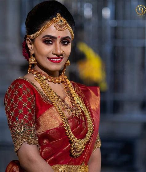 70 Red Silk Saree And Blouse Designs For Wedding Candy Crow