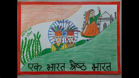 Ek Bharat Shreshtha Bharat। Arunachal Pradesh।art Integrated Project।cbse।learning With Fun।art