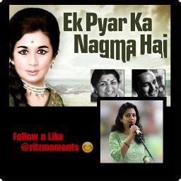 Full Ek Pyaar Ka Nagma Hai Shor Song Lyrics And Music By Lata