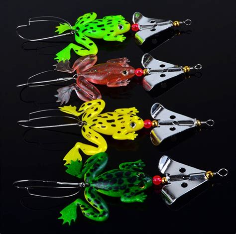 16pcs LOT Frogs Fishing Lure Set Rubber Soft Fishing Lures Bass