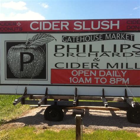 Phillips Orchards Cider Mill Gatehouse Market Farm In Saint Johns