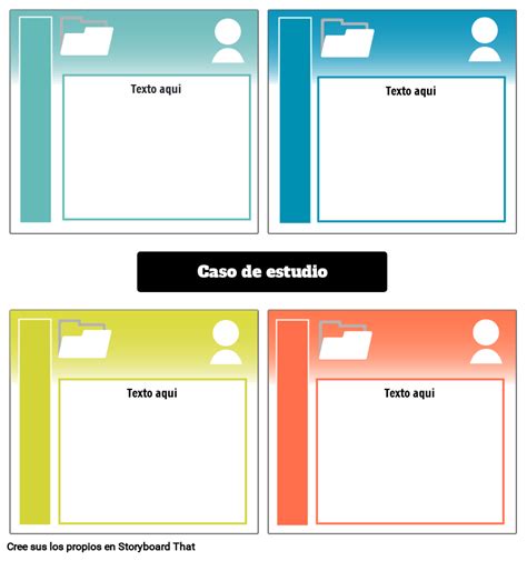 Estudio De Caso Storyboard By Es Examples