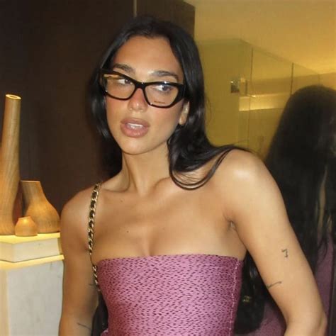 Dua Lipa S Sad Girl Naked Dress Pairs Latex Layers With Floral Opera