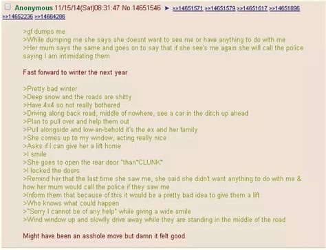 Anon Shows Ex Girlfriend Who Is Boss R Greentext Greentext Stories