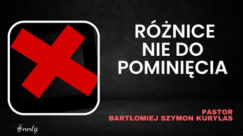 R Nice Nie Do Pomini Cia Pastor Bart Omiej Szymon Kurylas Youtube