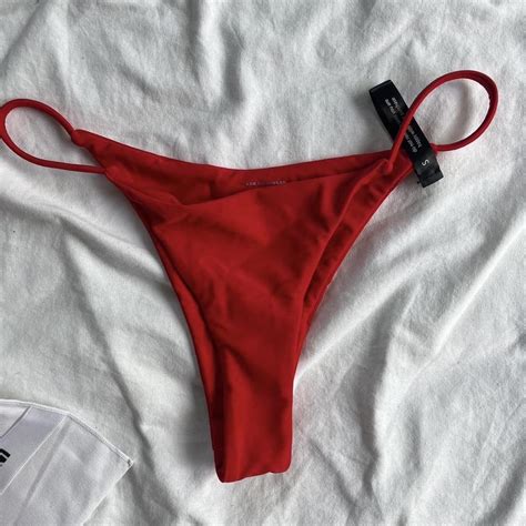 Brand New Ark Swimwear Bikini String Bottoms Depop