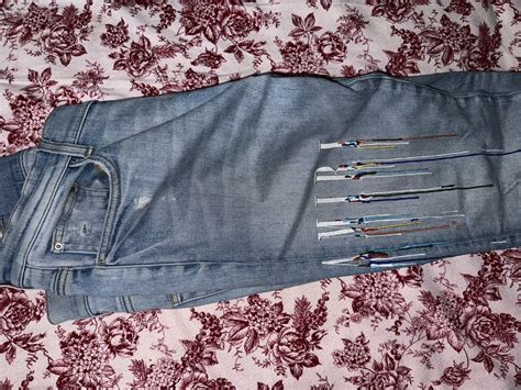 Amiri Amiri Paint Drip Core Logo Jeans Clay Indigo Pre Owned Grailed