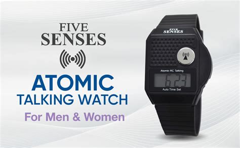 Amazon FIVE SENSES English Atomic Talking Watch Easy To Use For