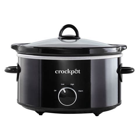 Crock Pot® 4 Quart Classic Slow Cooker Black Crock Pot