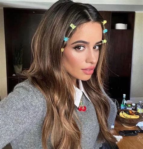 Camila Cabello Perfectly Models A Brownie Batter Brunette Hair Colour