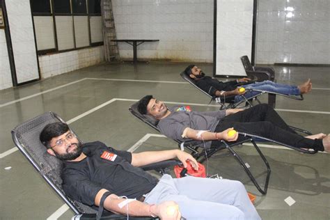 Blood Donation Camp At Vashi Mumbai Gurukul On The Occasion Of Amrut