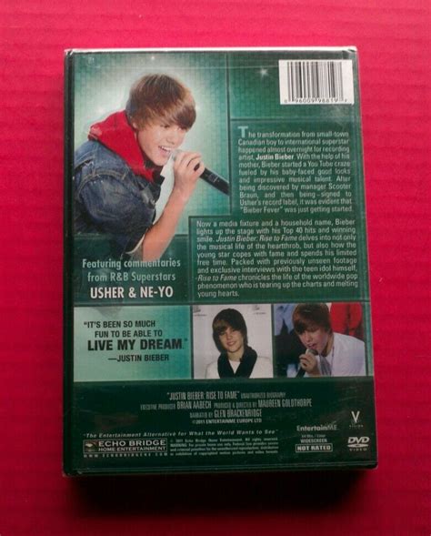 Justin Bieber The Untold Story Of His Rise To Fame Dvd New Unopened