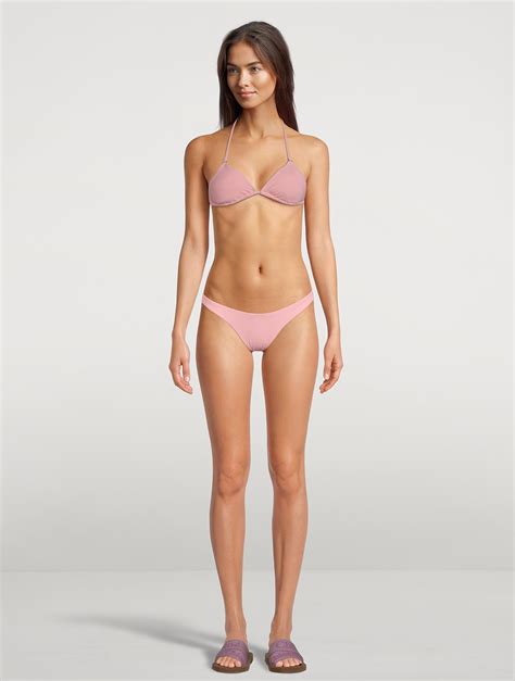 Vitamin A Gia Ring Triangle Swim Top Holt Renfrew Canada