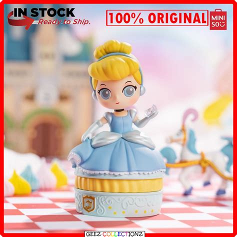 Miniso Disney Princess Macaron Jewelry Box Brand New Cinderella