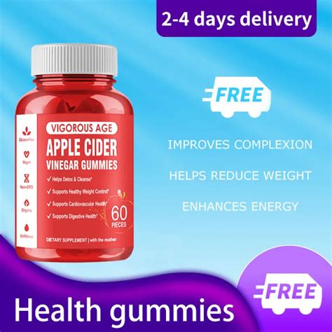 Apple Cider Vinegar Gummies Goli Apple Cider Gummy Dietary Supplement