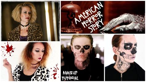 American Horror Story Tate Langdon Skull Makeup Tutorial Mugeek