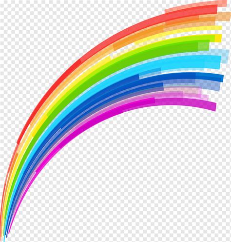 Arcoiris Colorido Vistoso Hermoso Arco Iris Png Pngwing