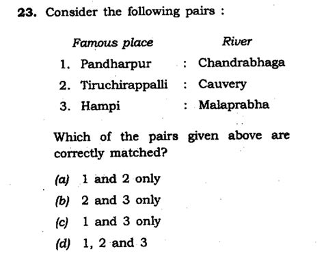 Upsc Civil Services Exam On Twitter Upsc Cse Prelims 2019 Previous