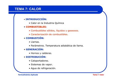 Pdf Termodinámica Aplicada Ingeniería Química€¦ · • Flujo Mayoritario De Energía En La I Q