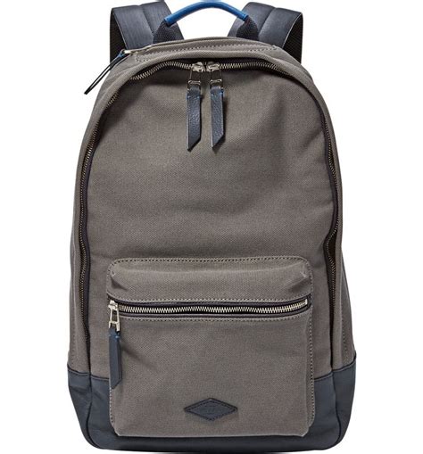 Fossil 'Estate' Canvas Backpack | Nordstrom