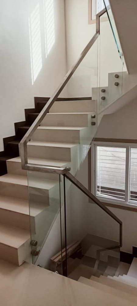 Stairs SS Glass Stair Railing Material Grade 303 At Best Price In Nagpur