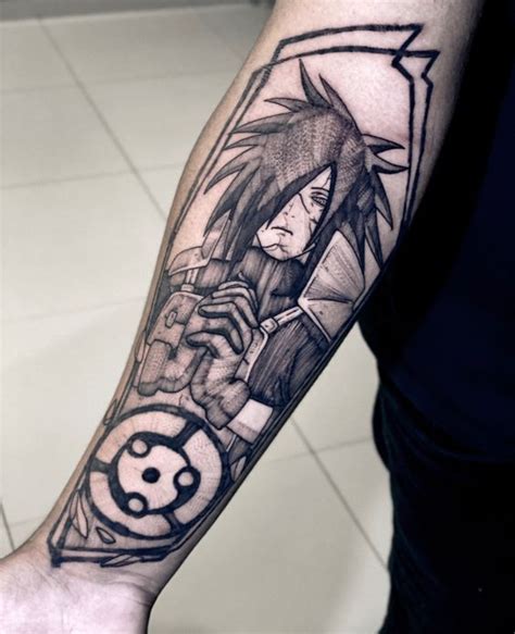 Tattoo Madara Tatuagem Do Naruto Tatuagens De Anime Tatuagem