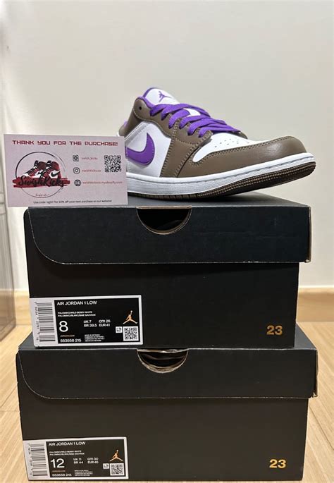 Jordan 1 Low Palomino Men S Fashion Footwear Sneakers On Carousell