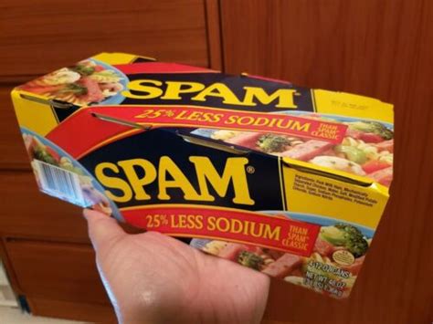 Pack Spam Luncheon Meat Less Sodium Low Salt Oz Cans Expires