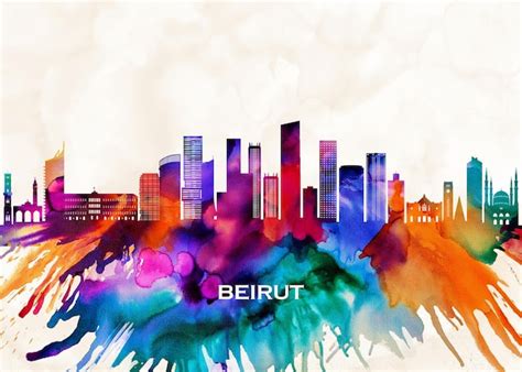 Premium Photo | Beirut Skyline