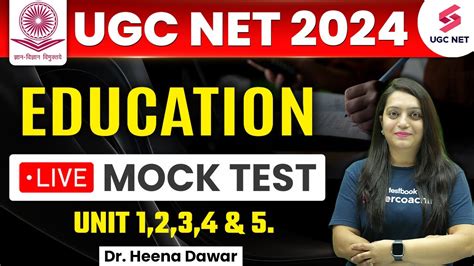 UGC NET Education Mock Test UGC NET 1 To 5 Unit Complete Revision