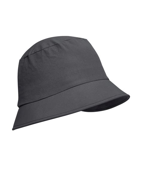 Buy Forclaz By Decathlon Unisex Charcoal Grey Solid Bucket Hat Hat