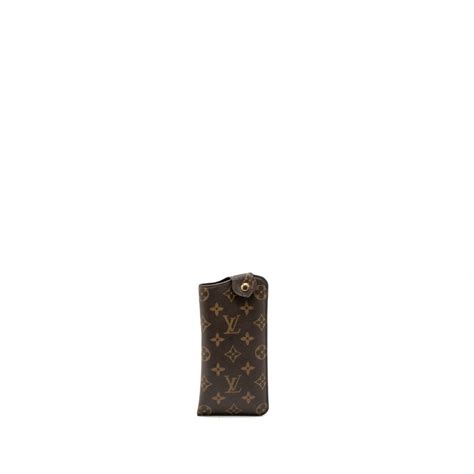 Louis Vuitton Etui Lunette Mm Glasses Case Monogram Canvas Ghw