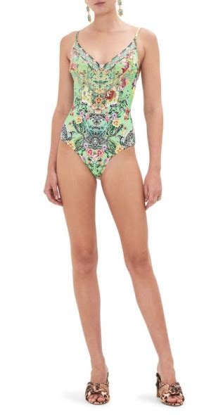 Camilla Porcelain Dream Underwire One Piece Swimsuit At Nordstrom