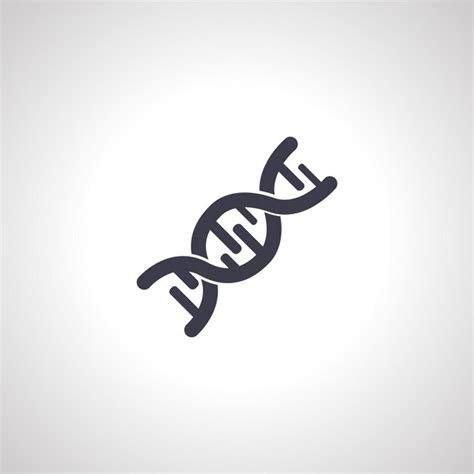 Premium Vector Dna Helix Icon Dna Icon